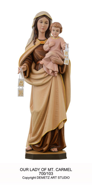 Our Lady of MT. Carmel Statuary