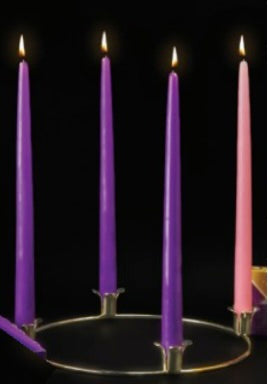 Advent candles, Home