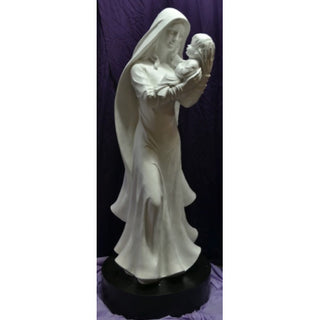 Statue, Mary with Infant Jesus, Life Size, Outdoor or Indoor