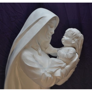 Statue, Mary with Infant Jesus, Life Size, Outdoor or Indoor