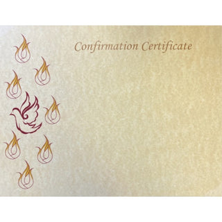 Certificate Confirmation Create Yours Pack of 50 with Envelopes