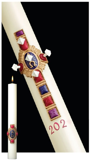 Christ Victorious Paschal Candle