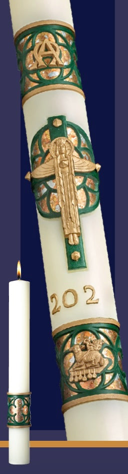 Christus Rex Paschal Candle