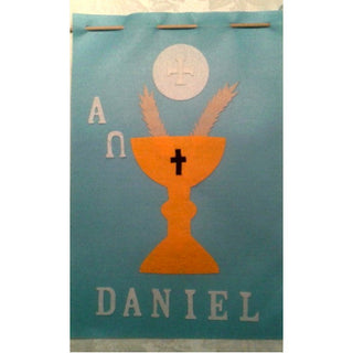 Idea! Using the Felt Letters with your First Communion Banner Kit