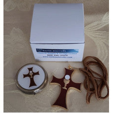 Cross & Pyx Set, Eucharistic Minister Boxed Gift Set, Cross & Pyx Set