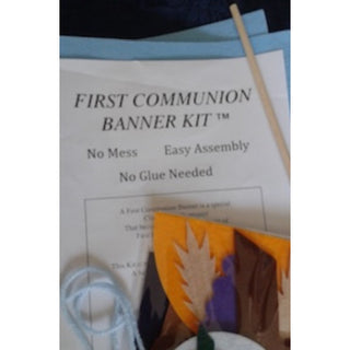 First Communion Banner Kit (12+)