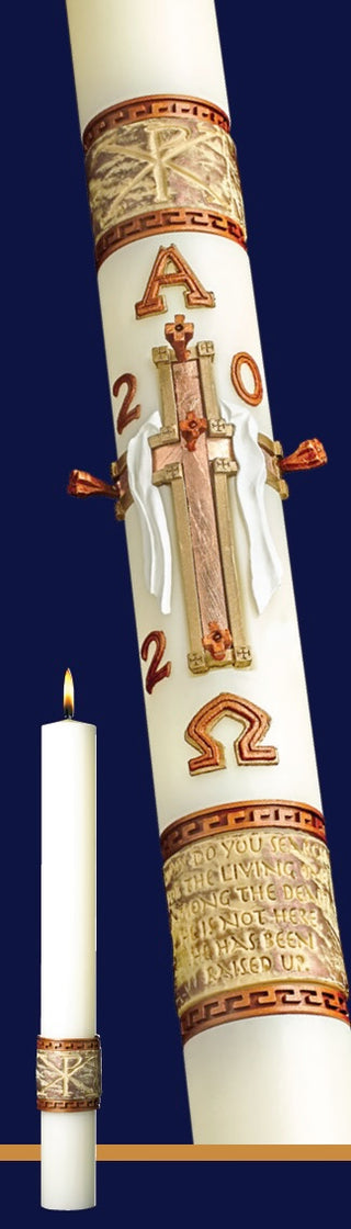 Luke 24 Paschal Candle Luke 24