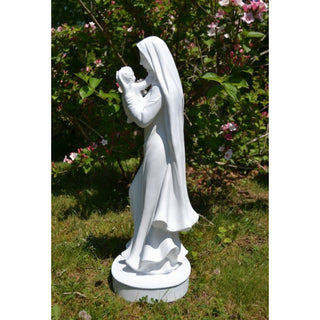 Statue, Blessed Mother with Jesus, garden statue