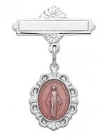 Miraculous Medal  Baby Pin