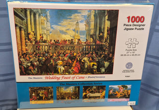 Puzzles, religious themed, The Wedding of Canna