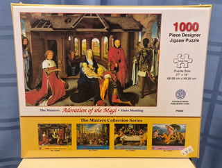 Puzzles, religious themed, Adoration of the Magi