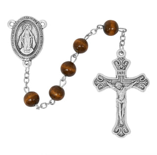 Brown Wood Rosary