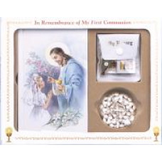Communion Missal and Rosary Set,Good Shepard Classic Boxed Set