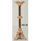 Candlestick, Detailed, Cross on Base 81C30 12"H