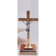 Crucifix, Standing Crucifix, Layered Square Base 11AC20