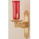 Sanctuary Candle Wall Sconce, 61BSL93