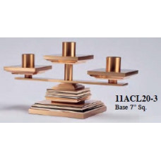 Candelabra, Layered Square Base 11ACL20-3
