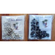 Deluxe First Communion Rosary, Pin, & Prayer Card in clear Rosary Pouch.