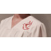 Confirmation Gown with Embroidered Dove, In Red or White,  Regular price shown, Volume Pricing available