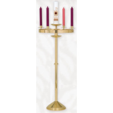 Advent Wreath, Combination Wreath & Paschal Candle Holder