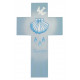 Baptism Cross, Pink or Blue Wooden Cross