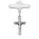 Crucifix Pin, Sterling Silver