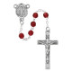 Rosary, RED GARNET COLOR