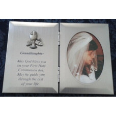 Frame, Granddaughter Communion Folding Frame