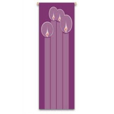 Church Banner, Advent Candle