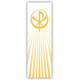 Church Banner, Chi Rho with Halo