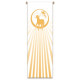 Church Banner, Lamb of God with Halo