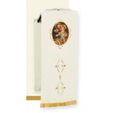 Lectern Hanging, Embroidered Filigree Cross #351